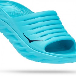 Hoka ORA Recovery Slides Scuba Blue/Bellwether Blue Men