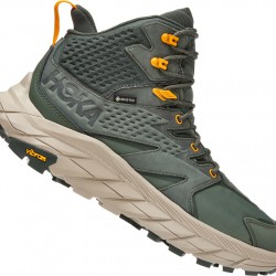 Hoka Anacapa Mid GTX Hiking Boots Thyme/Radiant Yellow Men
