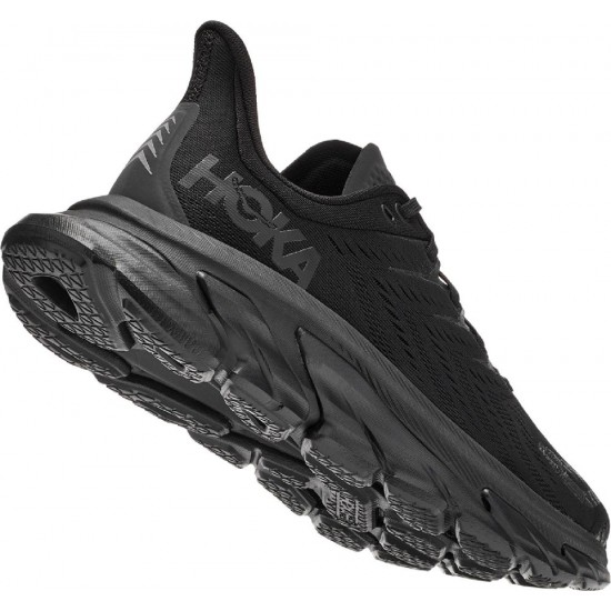 Hoka Clifton Edge Road Running Shoes Black/Black Men