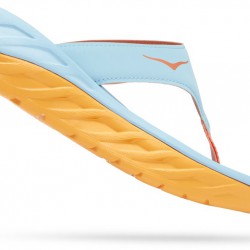 Hoka ORA Recovery Flip Flops Summer Song/Amber Yellow Women