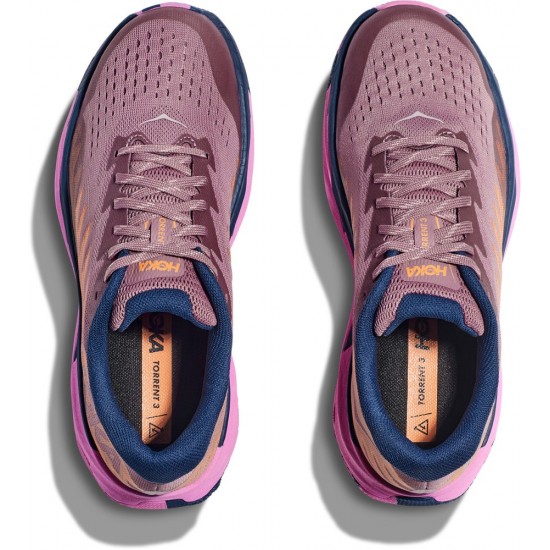 Hoka Torrent 3 Trail Running Shoes Wistful Mauve/Cyclamen Women