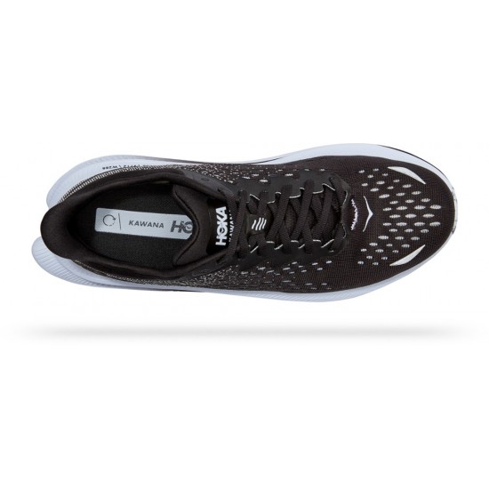 Hoka Kawana Road Running Shoes Black/White Men