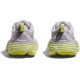 Hoka Bondi 8 Road Running Shoes Nimbus Cloud/Luminary Green Women