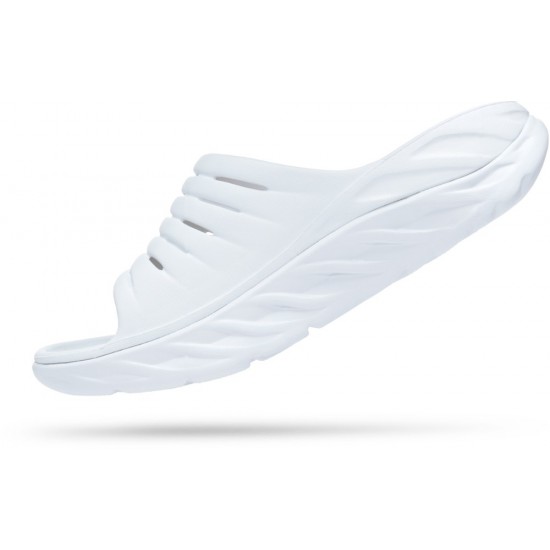 Hoka ORA Recovery Slides White/White Men