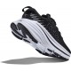 Hoka Bondi X Road Running Shoes Black/White Men