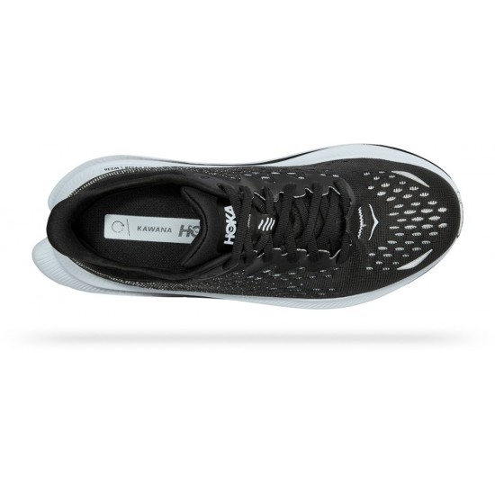 Hoka Kawana Road Running Shoes Black/White Women