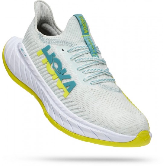 Hoka Carbon X 3 Road Running Shoes Billowing Sail/Evening Prim Women