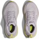 Hoka Bondi 8 Road Running Shoes Nimbus Cloud/Luminary Green Women