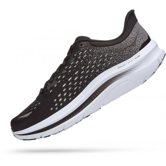 Hoka Kawana Road Running Shoes Black/White Men