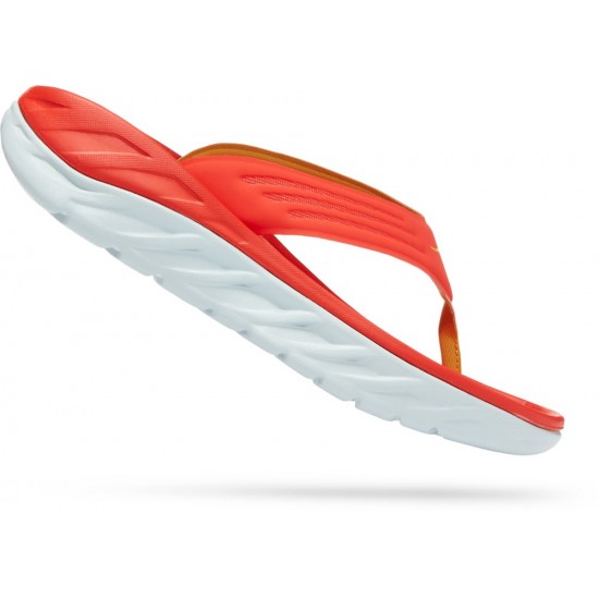 Hoka ORA Recovery Flip Flops Fiesta/Amber Yellow Men