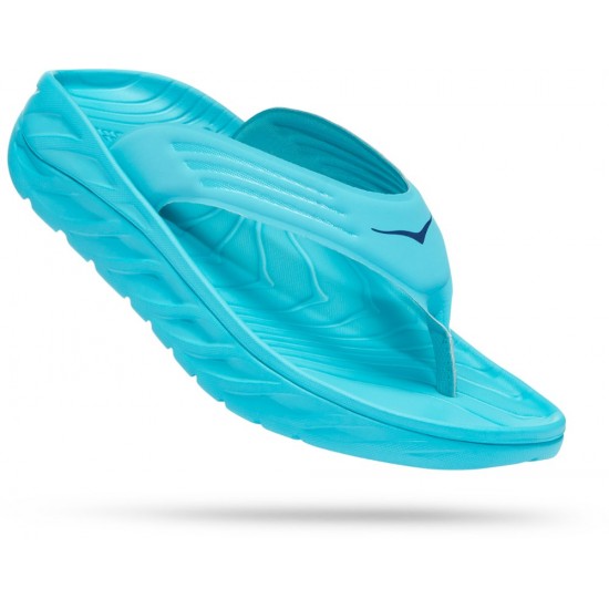 Hoka ORA Recovery Flip Flops Scuba Blue/Bellwether Blue Men