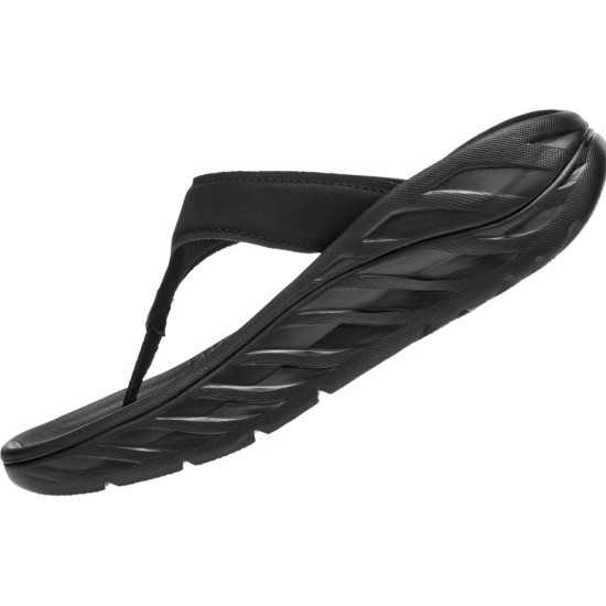 Hoka ORA Recovery Flip Flops Black/Dark Gull Gray Women