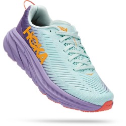 Hoka Rincon 3 Road Running Shoes Blue Glass/Chalk Violet Women