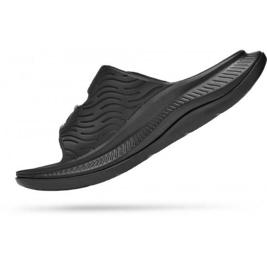 Hoka ORA Luxe Sandals Black/Black Men