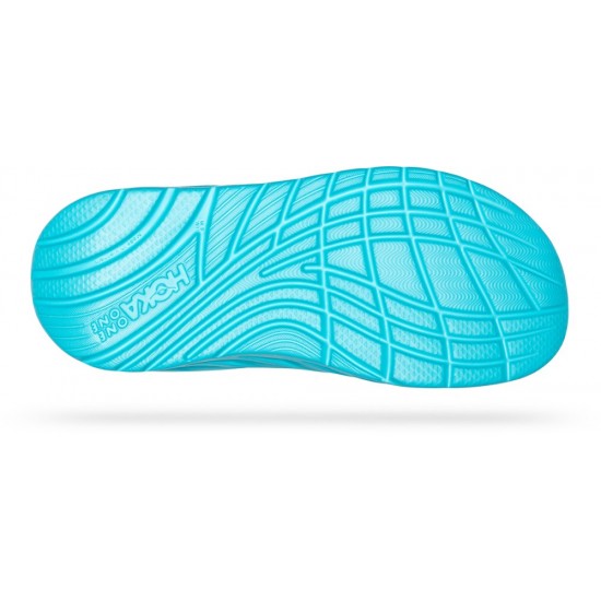 Hoka ORA Recovery Flip Flops Scuba Blue/Bellwether Blue Men