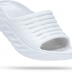 Hoka ORA Recovery Slides White/White Men