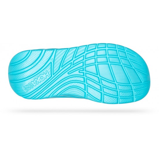 Hoka ORA Recovery Slides Scuba Blue/Bellwether Blue Men