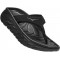 Hoka ORA Recovery Flip Flops Black/Dark Gull Gray Women