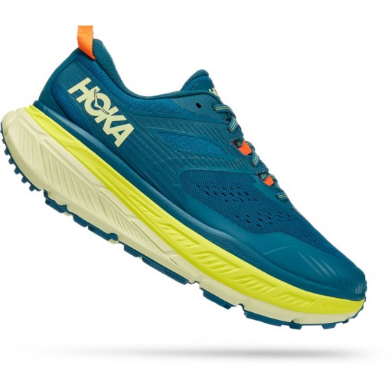 Hoka Stinson ATR 6 Trail Running Shoes Blue Coral/Butterfly Men