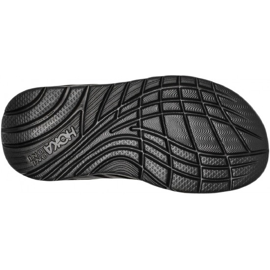 Hoka ORA Recovery Flip Flops Black/Dark Gull Gray Women