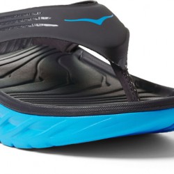 Hoka ORA Recovery Flip Flops Ebony/Dresden Blue Men