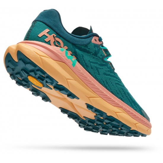 Hoka Tecton X Trail Running Shoes Deep Teal/Water Garden Women