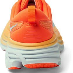 Hoka Bondi 8 Road Running Shoes Puffins Bill/Amber Yellow Men