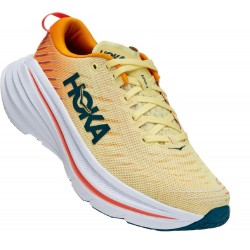 Hoka Bondi X Road Running Shoes Yellow Pear/Radiant Yellow Men