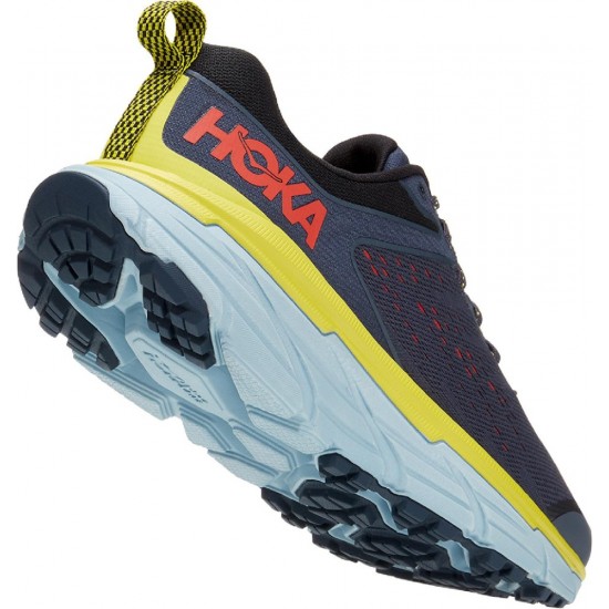 Hoka Challenger ATR 6 Trail Running Shoes Ombre Blue/Green Sheen Men