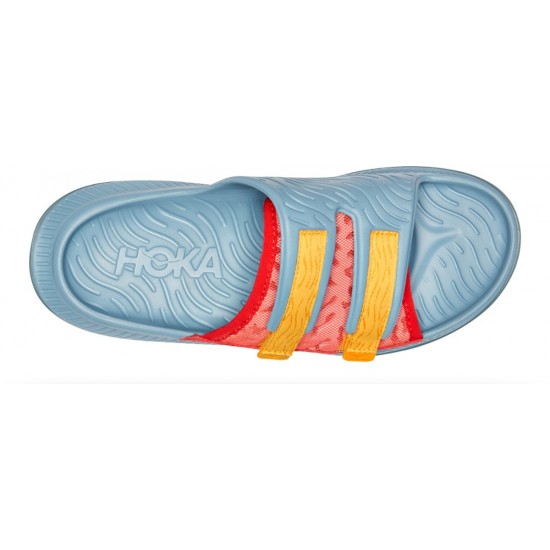 Hoka ORA Luxe Sandals Fiesta/Amber Yellow Men