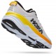 Hoka Bondi 7 Road Running Shoes Nimbus Cloud/Radiant Yellow Men