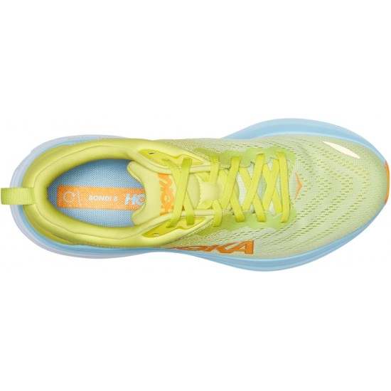 Hoka Bondi 8 Road Running Shoes Butterfly/Evening Primrose Men