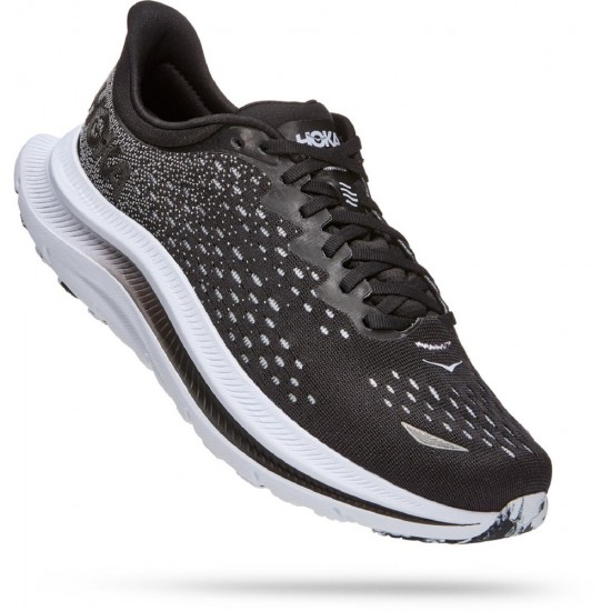 Hoka Kawana Road Running Shoes Black/White Men