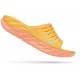 Hoka ORA Recovery Slides Amber Yellow/Shell Coral Men