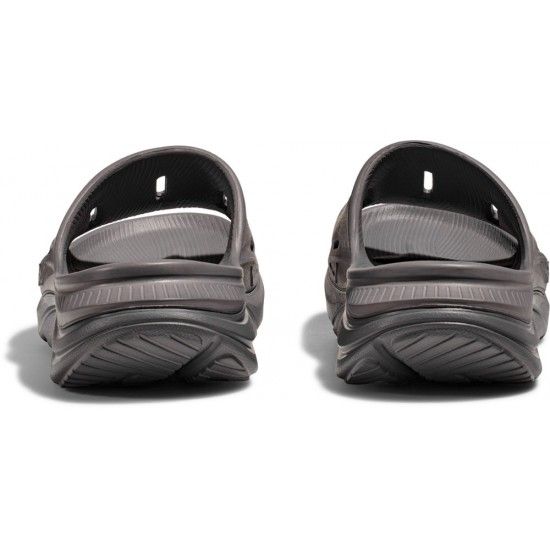 Hoka ORA Recovery 3 Slides Grey/Grey Men