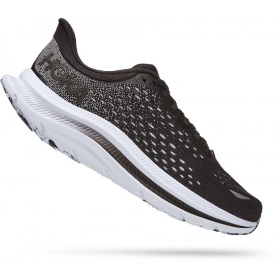 Hoka Kawana Road Running Shoes Black/White Men