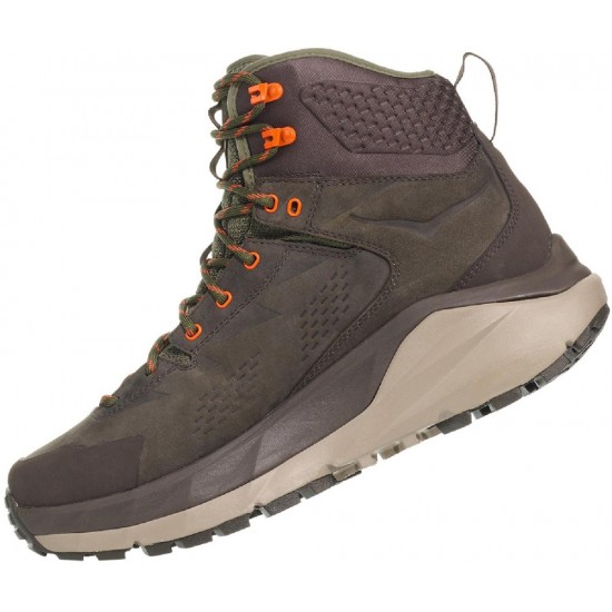 Hoka Sky Kaha GORE TEX Hiking Boots Black Olive/Green Men