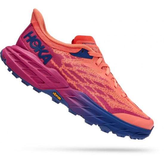 Hoka Speedgoat 5 Trail Running Shoes Festival Fuchsia/Camellia Women