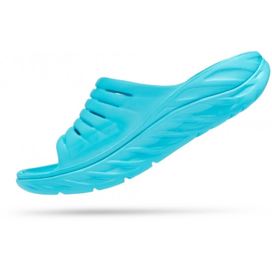 Hoka ORA Recovery Slides Scuba Blue/Bellwether Blue Men