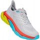 Hoka Clifton Edge Road Running Shoes Lunar Rock/White Men