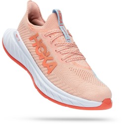 Hoka Carbon X 3 Road Running Shoes Peach Parfait/Summer Song Women