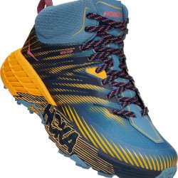 Hoka Speedgoat Mid 2 GTX Hiking Boots Provincial Blue/Saffron Women