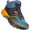 Hoka Speedgoat Mid 2 GTX Hiking Boots Provincial Blue/Saffron Women