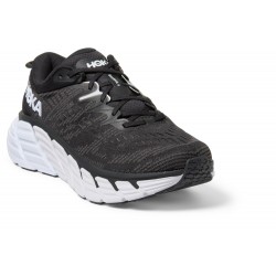 Hoka Gaviota 4 Road Running Shoes Black/White Men