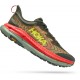 Hoka Mafate Speed 4 Trail Running Shoes Thyme/Fiesta Men