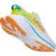 Hoka Bondi X Road Running Shoes White/Evening Primrose Women