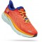 Hoka Clifton 8 Road Running Shoes Fiesta/Bluing Men