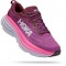 Hoka Bondi 8 Road Running Shoes Beautyberry/Grape Wine Women