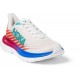 Hoka Mach 5 Road Running Shoes White/Flame Women