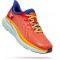 Hoka Clifton 8 Road Running Shoes Fiesta/Bluing Women